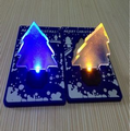 Christmas Tree Shaped LED Card Light